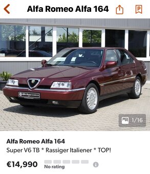 Alfa Romeo 164 2,0 V6 Turbo Super - 19