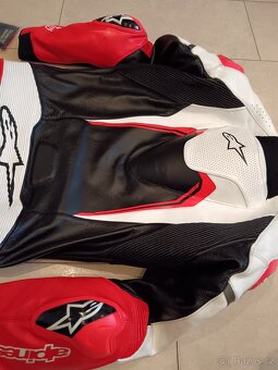 Alpinestars Motegi V3-Pánská kožená moto kombinéza, jednodíl - 19