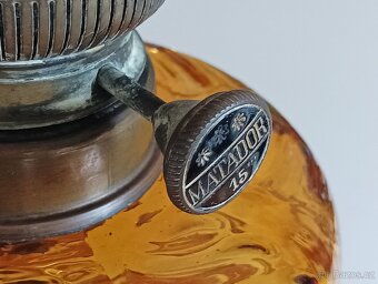 STAROŽITNÁ SECESNÍ PETROLEJOVÁ LAMPA EHRICH & GRAETZ 19.STOL - 19