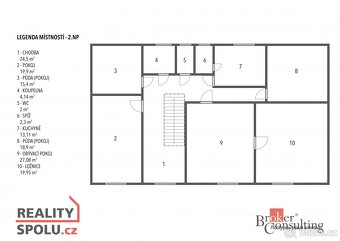 Prodej, domy/rodinný, 350 m2, Pořežánky 14, 37501 Modrá Hůrk - 19