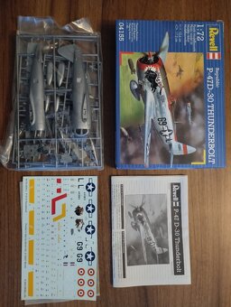 Modely letadel, REVELL, plastové stavebnice. - 19