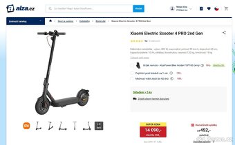 Xiaomi Scooter 4 Pro 2 Gen nová elektrokoloběžka až 35 km/h - 19