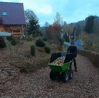 Nový Minidumper B&S s el. start. a spostou příslušenstvím - - 19