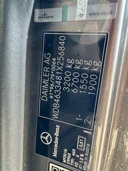 MERCEDES BENZ G 350d 2016 VIN 840 - 19