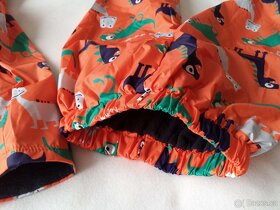 Nový nepromokavý zateplený Dino set, vel.98/104 - 19