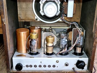 Rádio Mikrofona MK 306 Superdual Luxus, 1935-36 - 19