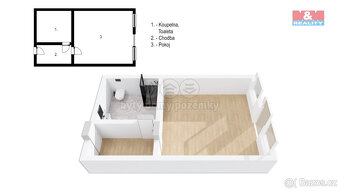 Prodej bytu 1+kk, 39 m², Kašperské Hory, ul. Šumavská - 19