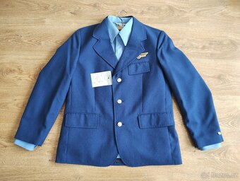 RETRO uniformy ČSAD s visačkami a odznaky-nález z půdy - 19