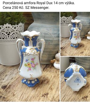 Květináče, porcelán atd viz fota. Ceny viz fota. - 19