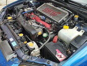 Subaru Impreza STi 04 widetrack LHD, modrá, krásná, nerezavá - 19
