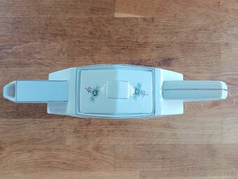 PORCELÁNOVÁ KONVICE VICTORIA - ČESKÉ ART DECO -VÝVOZ FRANCIE - 19