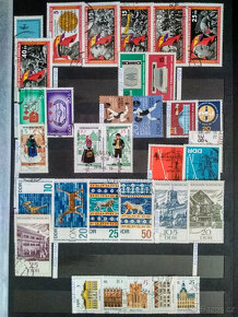 Poštovní známky v albu - německo - 19