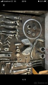 Jawa 50 pionyr mustang 550 555 05 20 21 23 zinkové Dily - 19