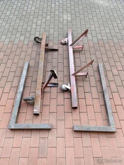 Naklápěcí kolébka - zvedák pro renovaci veterána. - 19