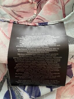 Nový dámský šátek Avon - orig. balení, vzor květiny - 19