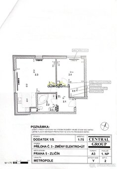 Prodej moderního bytu 3+kk, 59,7 m², s garáží a sklepem, Pra - 19