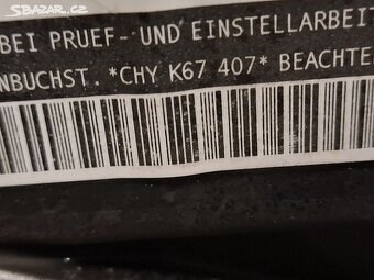 Skoda Fabia 3 - motor CHY- 1,0 MPI - 55KW, - 19