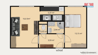 Prodej bytu 2+1, 47 m², Lenora - 19