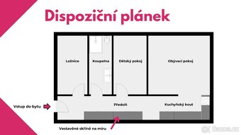 Pronájem luxusního bytu 3+kk - ul. Rooseveltova, Znojmo - 19