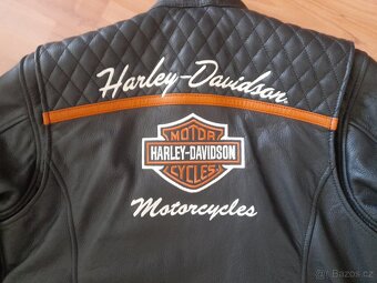 Harley Davidson dámská kožená bunda vel. XL TOP KUS - 19