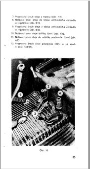 Zetor 5011-7045 dílenská příručka, katalog dílů, návod - 19