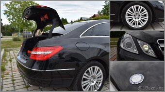 Mercedes Benz E 350 CDI 170kw/Coupe/222tkm/Automat/černé - 19