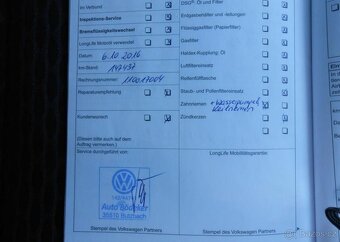 Volkswagen Golf 1,6 TDI 77kW GOLF 6 Serviska nafta - 19