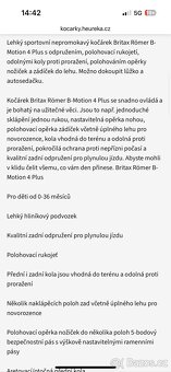 Britax B-Motion 4 plus, krásný, bohatá výbava - 19