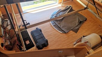 Karavan Hymer, poschodová posteľ MOVER, predstan - 19