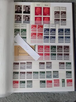 Známky Německo/DR,BRD,DDR-hodnotné album  zajímavostí - 19