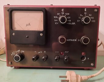 Tesla starší retro měřící přístroje - 19