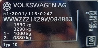 Volkswagen GOLF HATCHBACK - 2008 - 1.9TDI - KUP ČR - 19