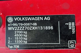 VW T4 CARAVELLE 2.5TDI 75KW R.V.1999 - 19