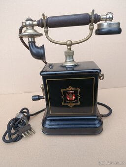 Velmi starý dánský telefon Jydsk, krásný. Velice zachovalý - 19