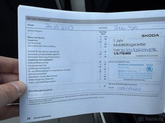 Škoda YETI 2.0 TDi edice ADVENTURE, rozvody, servis, DE - 19
