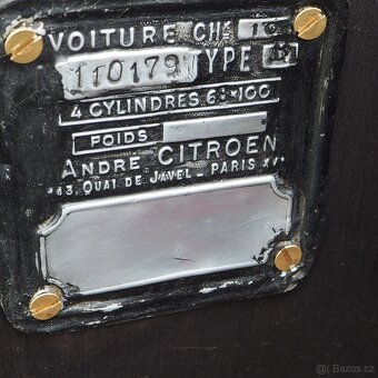 CITROEN B2 kabriolet z roku 1924 REZERVACE - 19