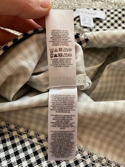 Nové dámské kostkované kalhoty Primark - č. 40, boční zip - 19