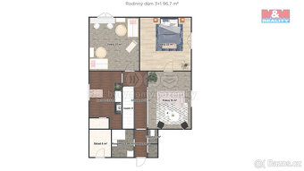 Prodej rodinného domu, 96 m², Nymburk, ul. Purkyňova - 19