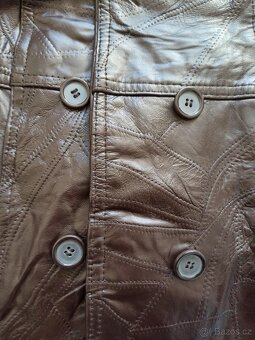 Nový kožený kabát XXL - 19