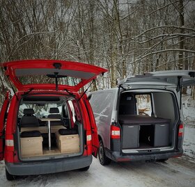 Obytná vestavba minibus, dodávka camperbox, campingbox, - 19