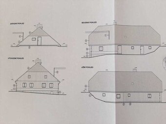 Prodej dům rodinný chalupa 80m² s pozemky Šumava Braníčkov V - 19