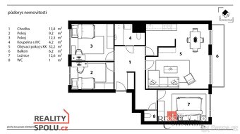 Prodej, byty/4+1, 85 m2, Kopřivnická 613, Letňany, 19900 Pra - 19