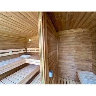 Sauna Marivox, venkovní finská sauna, zahradní sauna - 19