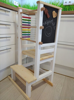 Dĕtská učící věž montessori - 19