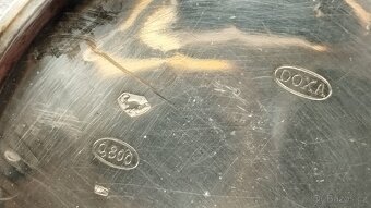 STŘÍBRNÉ kapesní hodinky DOXA, funkční, medaile - 19