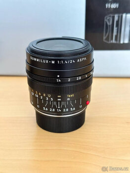 Leia Summilx-M 1,424 mm ASP 6bit cerny 1601, temer jako