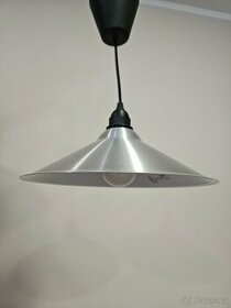 Světlo IKEA LYRA stříbrný širm průměr 29 cm - 1