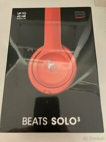 Beats Solo3 Wireless, Citrus Red - nové nepoužité, zabalené