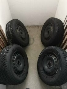 Nepoužité zimní pneu s disky R15 - 1