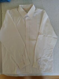 Dětské bílé košile vel.cca 134 - 1